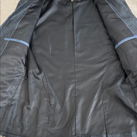 H&M Men's blue linen Blazer - Picture 2 of 5